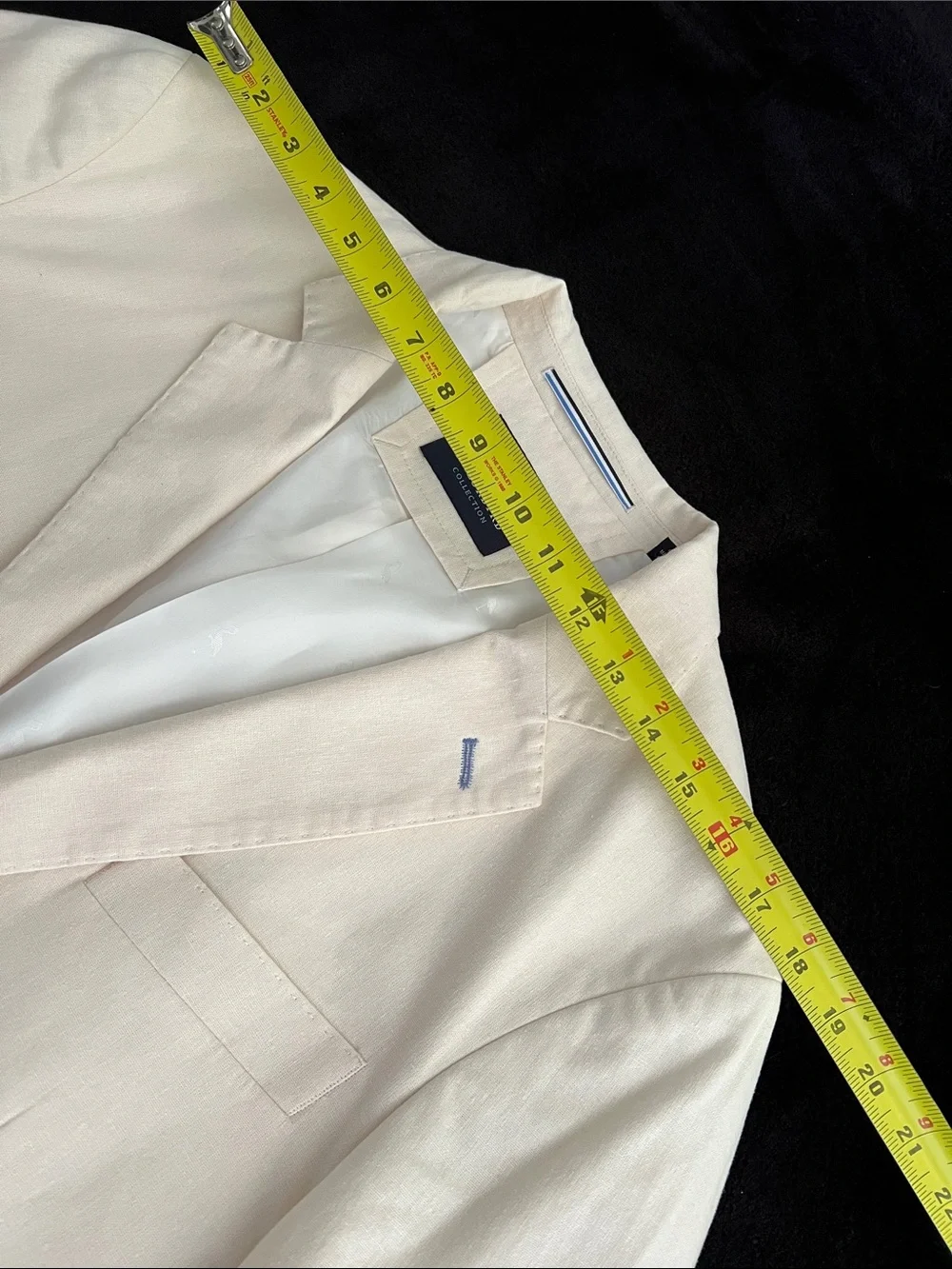 Linen & Cotton Light Cream Blazer
